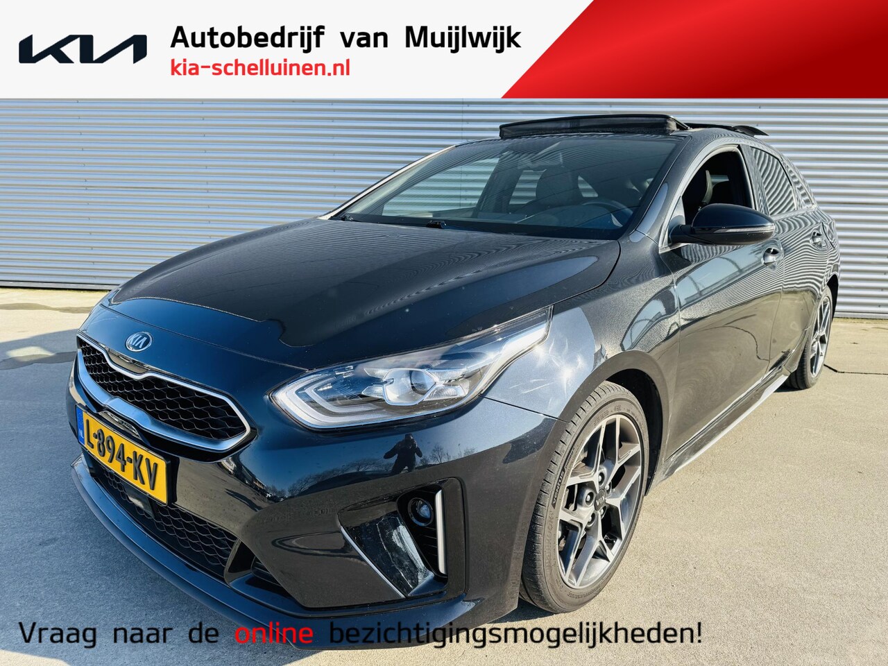 Kia Pro cee'd - 1.5 T-GDI GT-Line Automaat | Panoramadak | NL-auto - AutoWereld.nl