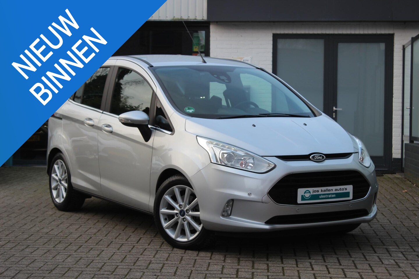 Ford B-Max - 1.0 EcoBoost Titanium Technology Pack, Navigatie, PDC, Camera, Trekhaak, Nieuwstaat! - AutoWereld.nl