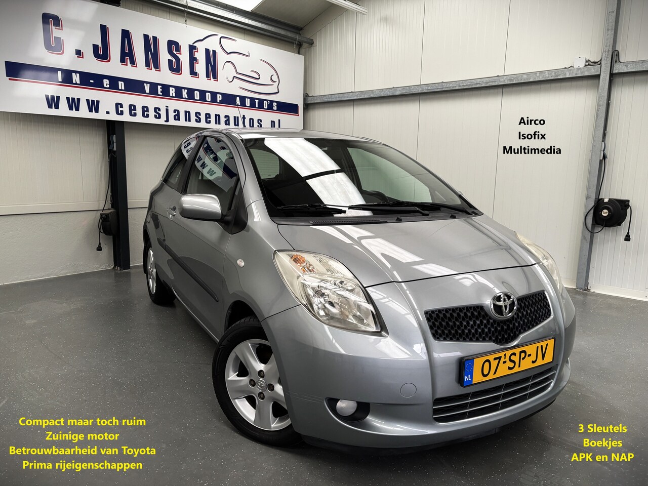 Toyota Yaris - 1.3 VVTi Luna NETTE AUTO. - AutoWereld.nl