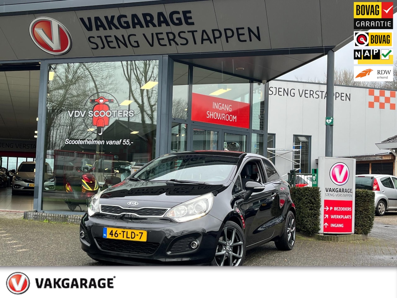 Kia Rio - 1.2 CVVT Super Pack Navi , Bovag rijklaarprijs !! - AutoWereld.nl