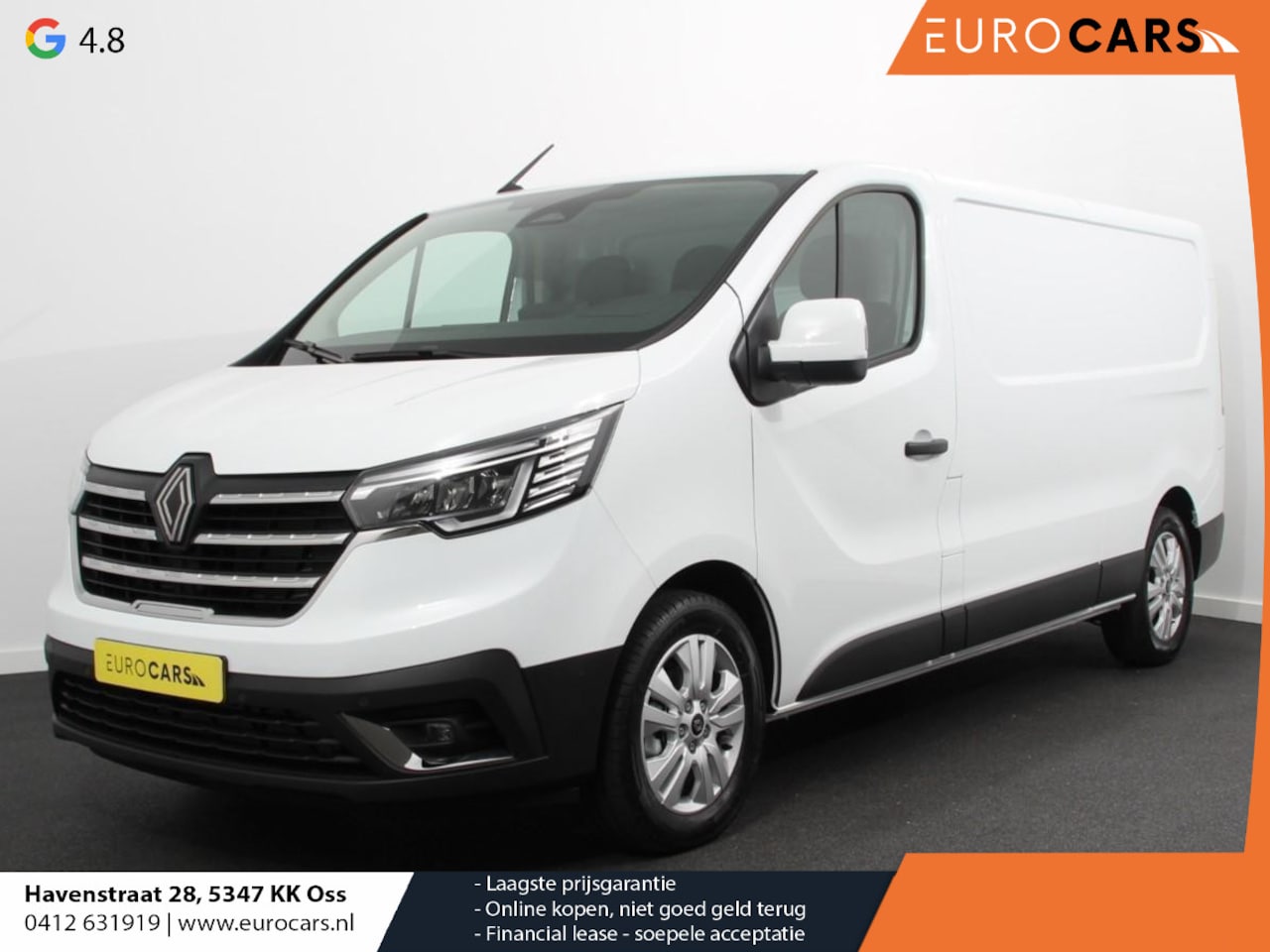 Renault Trafic - 2.0 Blue dC1 150 EDC T30 L2H1 Advance Automaat Navigatie Airco Trekhaak Camera Parkeersens - AutoWereld.nl