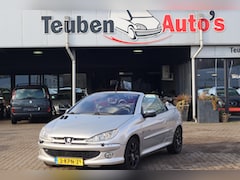 Peugeot 206 CC - 1.6-16V Premium Lederen interieur, Bestuurdersstoel verwarmbaar, Elektrische cabrio dak, C