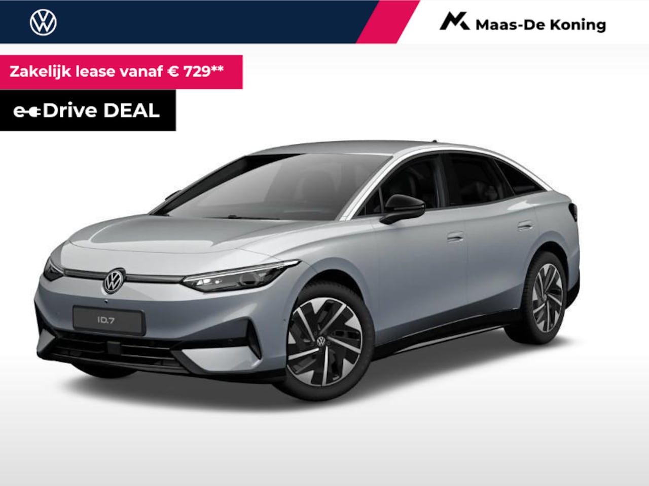 Volkswagen ID.7 - Pro S Business 86 kWh accu, 286 pk · Incl. Trekhaak · Incl. inruil voordeel · MEGA Sale - AutoWereld.nl