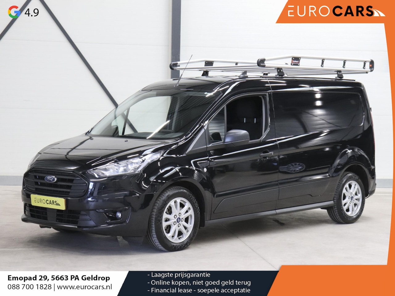 Ford Transit Connect - 1.5 EcoBlue L2 Trend Navigatie Airco Parkeersensoren Cruise Control 3Zits Camera - AutoWereld.nl