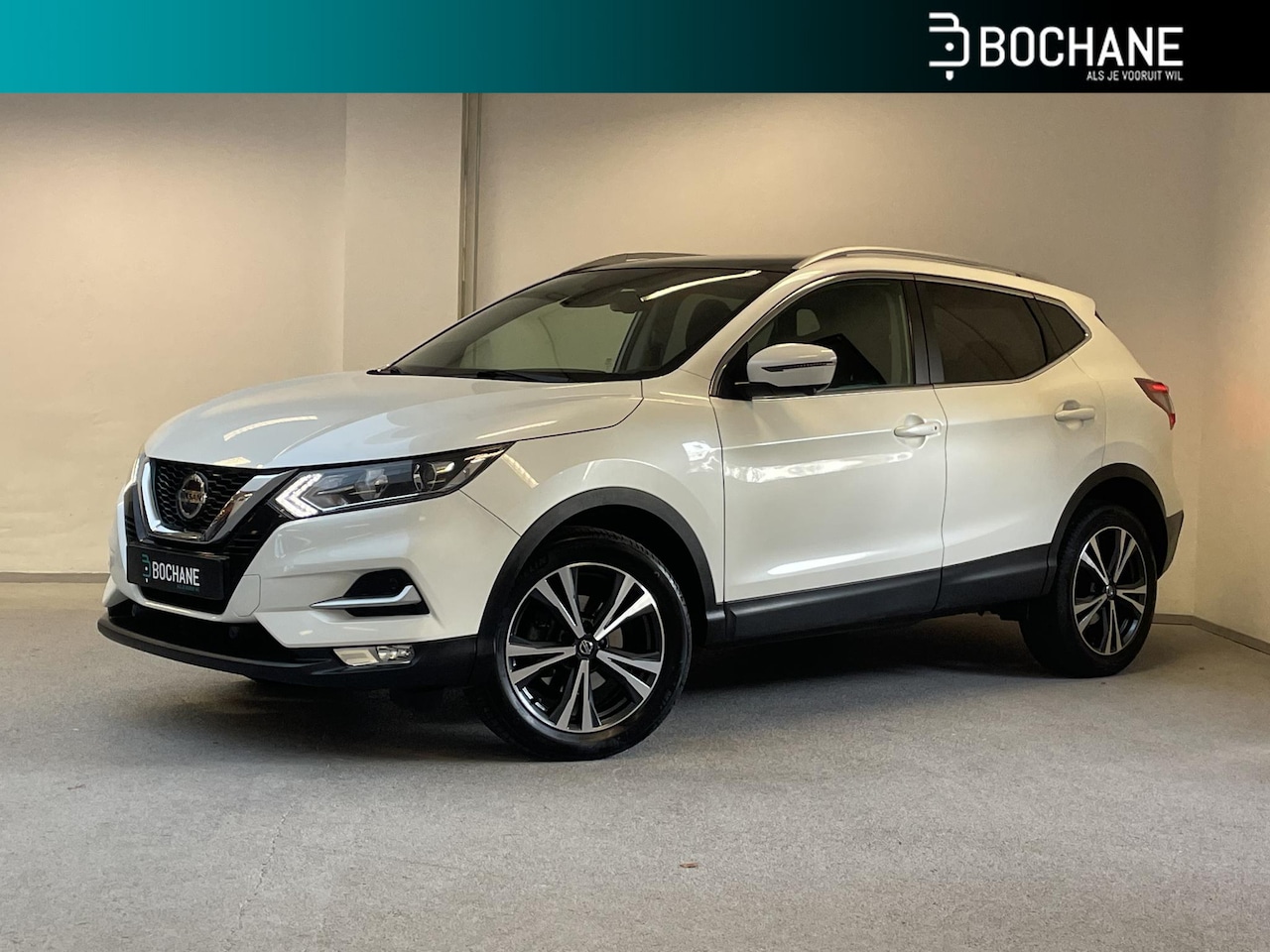 Nissan Qashqai - 1.3 DIG-T N-Connecta | PANO | 360 CAMERA | CARPLAY | - AutoWereld.nl