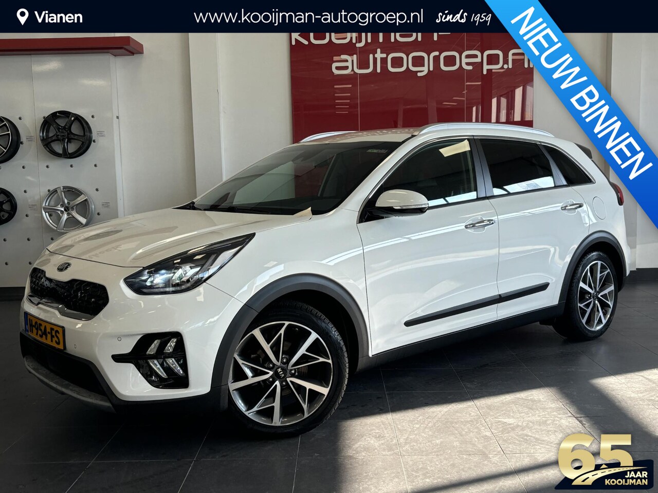 Kia Niro - 1.6 GDi Hybrid Style Edition JBL Elektrische stoelen, trekhaak, keyless entry! - AutoWereld.nl