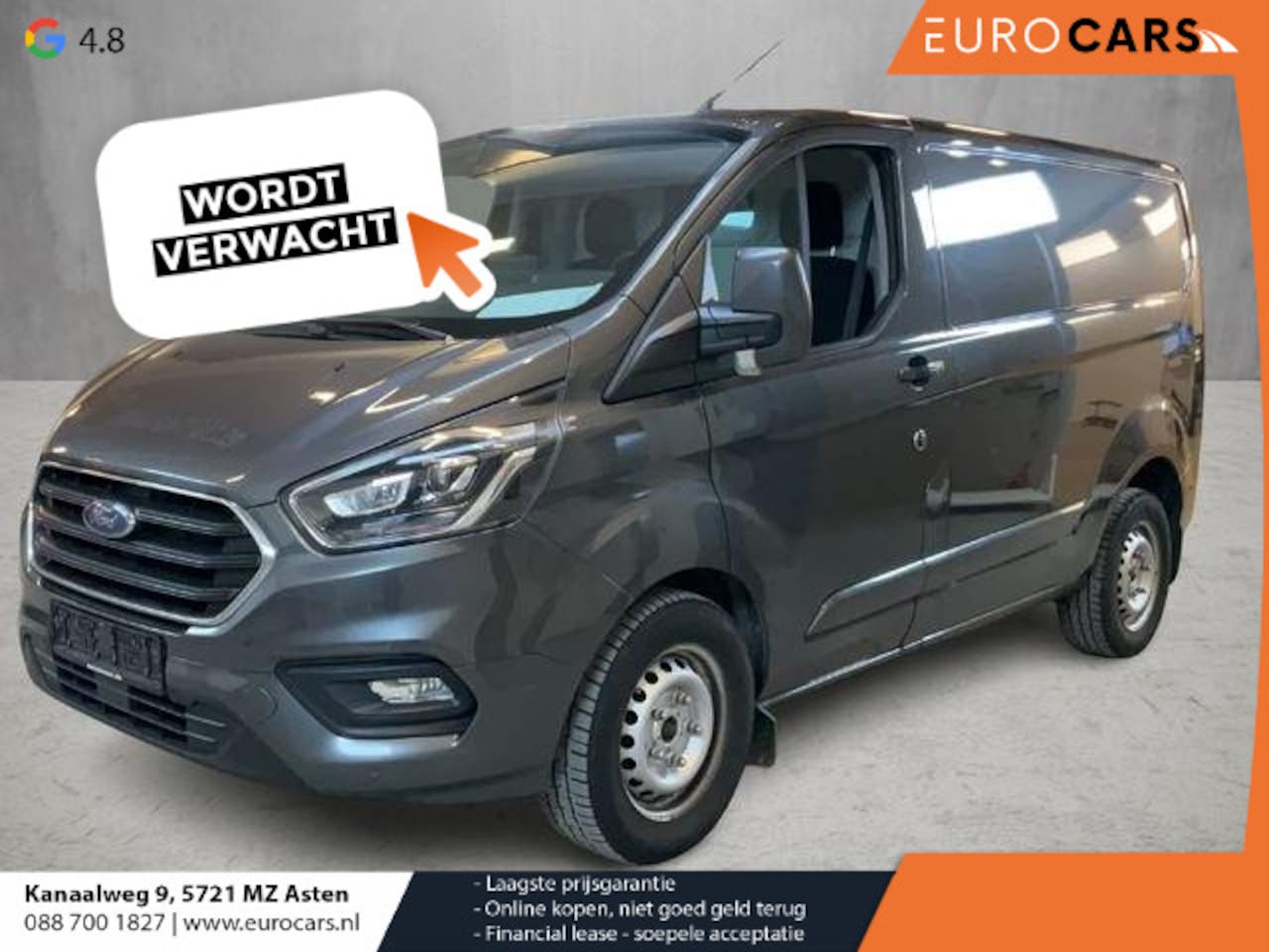 Ford Transit Custom - 170pk Automaat L1H1 Limited Navigatie Airco Cruise control ACC Parkeersensoren - AutoWereld.nl