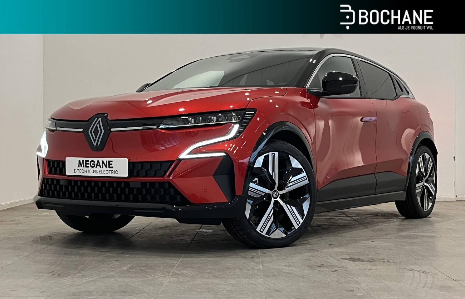 Renault Mégane E-Tech - Iconic 220 Comfort Range 60 kWh | Pack Augmented Vision & Advanced Driving Assist | Van: € - AutoWereld.nl