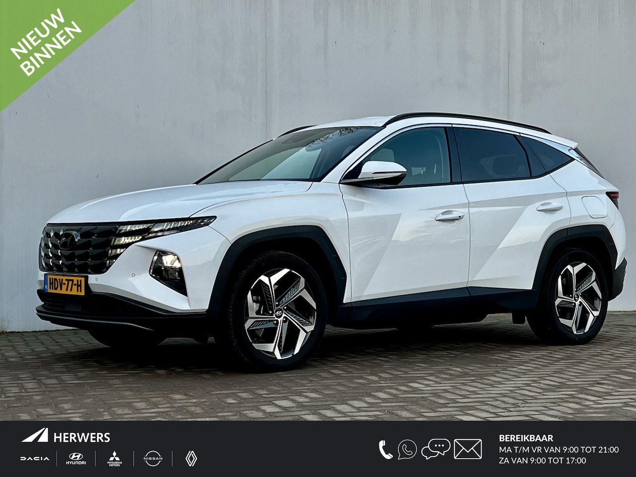 Hyundai Tucson - 1.6 T-GDI PHEV 265 Comfort Smart 4WD Automaat / Trekgewicht 1.350 kg / Navigatie / Adaptie - AutoWereld.nl