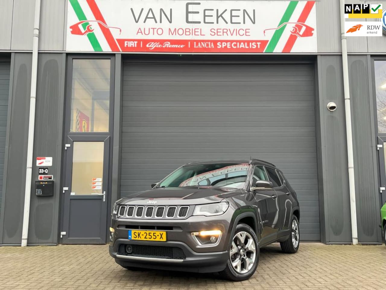 Jeep Compass - 1.4 Turbo 140 PK Opening Edition Plus Clima/NAP/Cruise/CarPlay/Leer - AutoWereld.nl