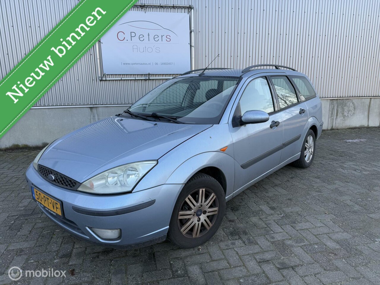 Ford Focus Wagon - 1.6-16V Futura 2004 / Nieuwe APK / Airco / Lederen bekleding / LM Velgen / NAP - AutoWereld.nl