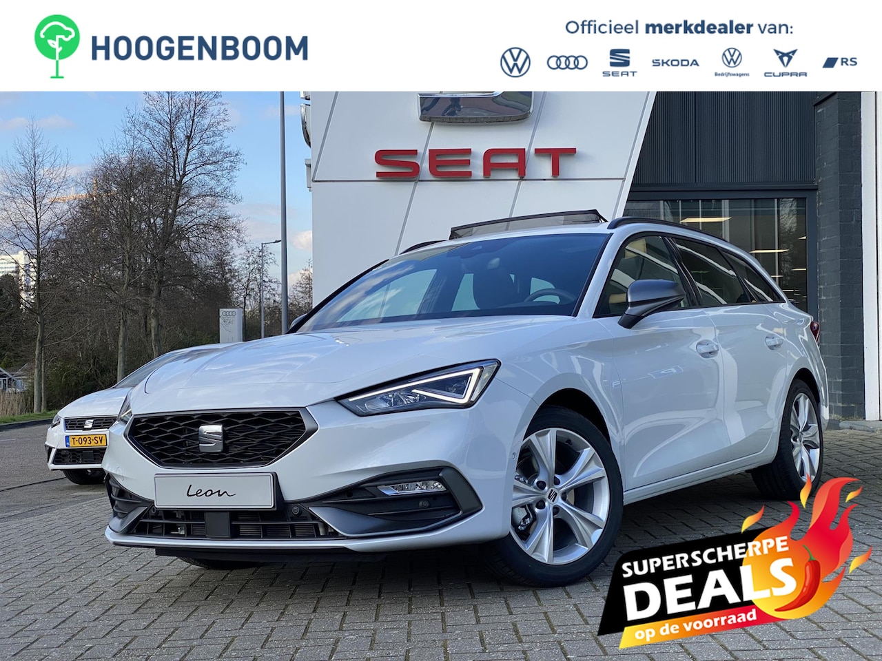 Seat Leon Sportstourer - 1.0 eTSI DSG FR Business Intense - AutoWereld.nl