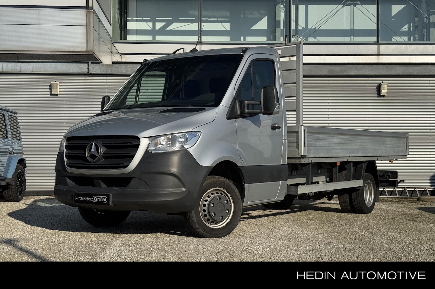 Mercedes-Benz Sprinter - 514 L3 Automaat Open Laadbak | Airco | Navigatie | Cruise Control - AutoWereld.nl