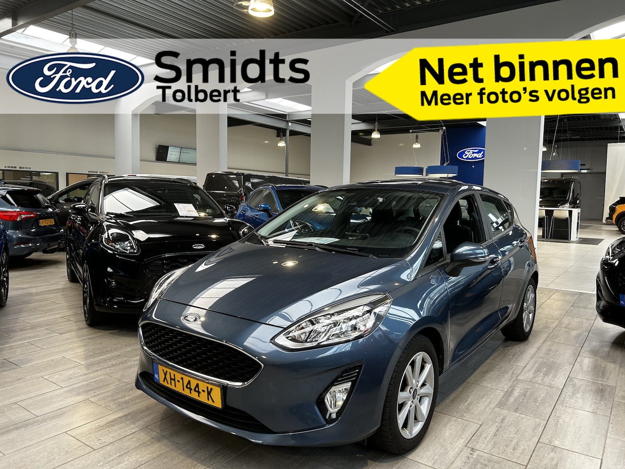 Ford Fiesta - 1.1 85PK Trend | Cruise I Navigatie I 16"LM velgen I Parkeersensoren - AutoWereld.nl