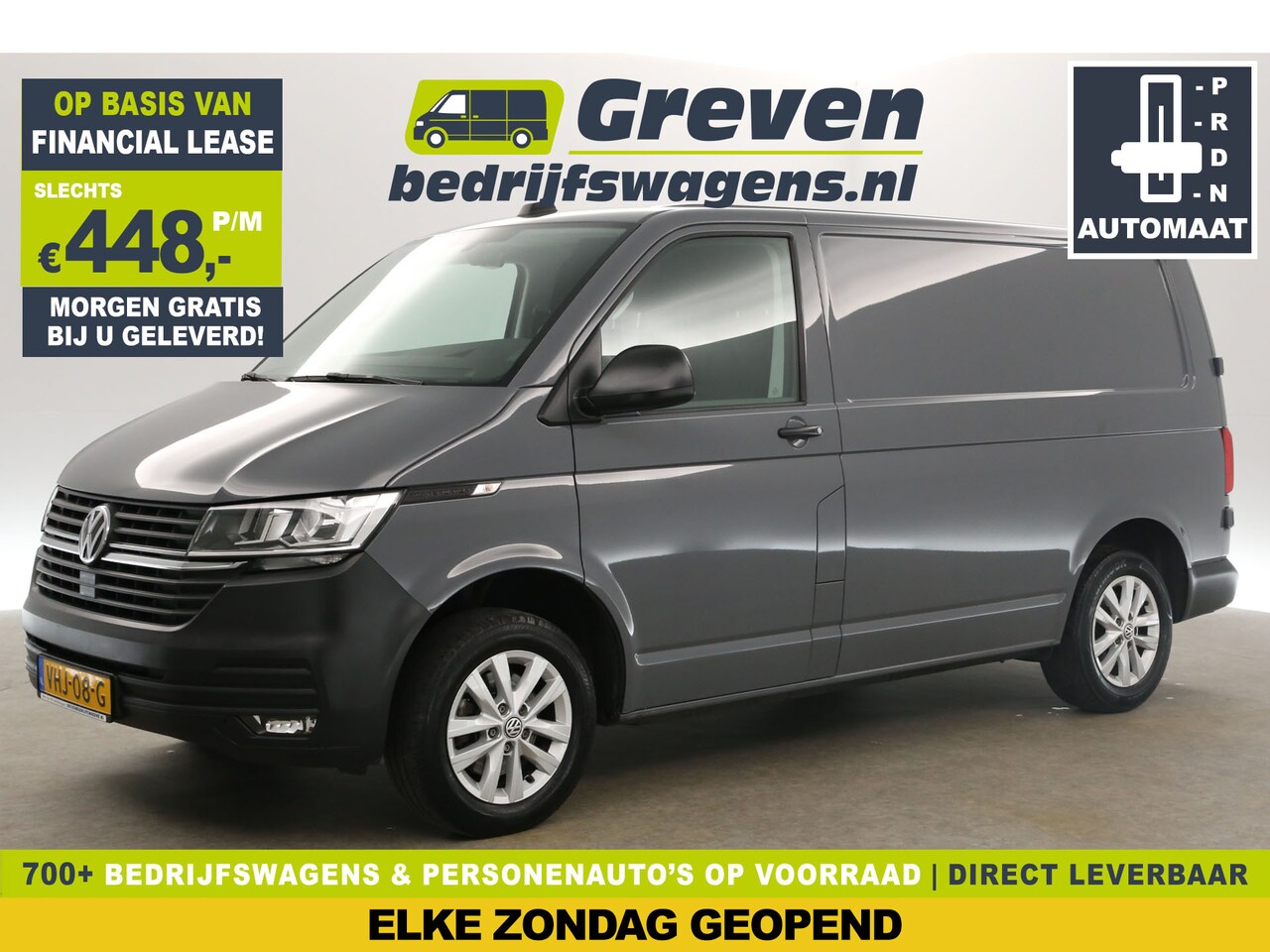 Volkswagen Transporter - 2.0 TDI L1H1 150PK Automaat Airco Cruise Carplay DSG 16''LMV Elektrpakket - AutoWereld.nl