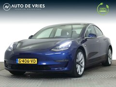 Tesla Model 3 - Long Range AWD 75 kWh | Zwart leder | Autopilot | 19 inch LMV