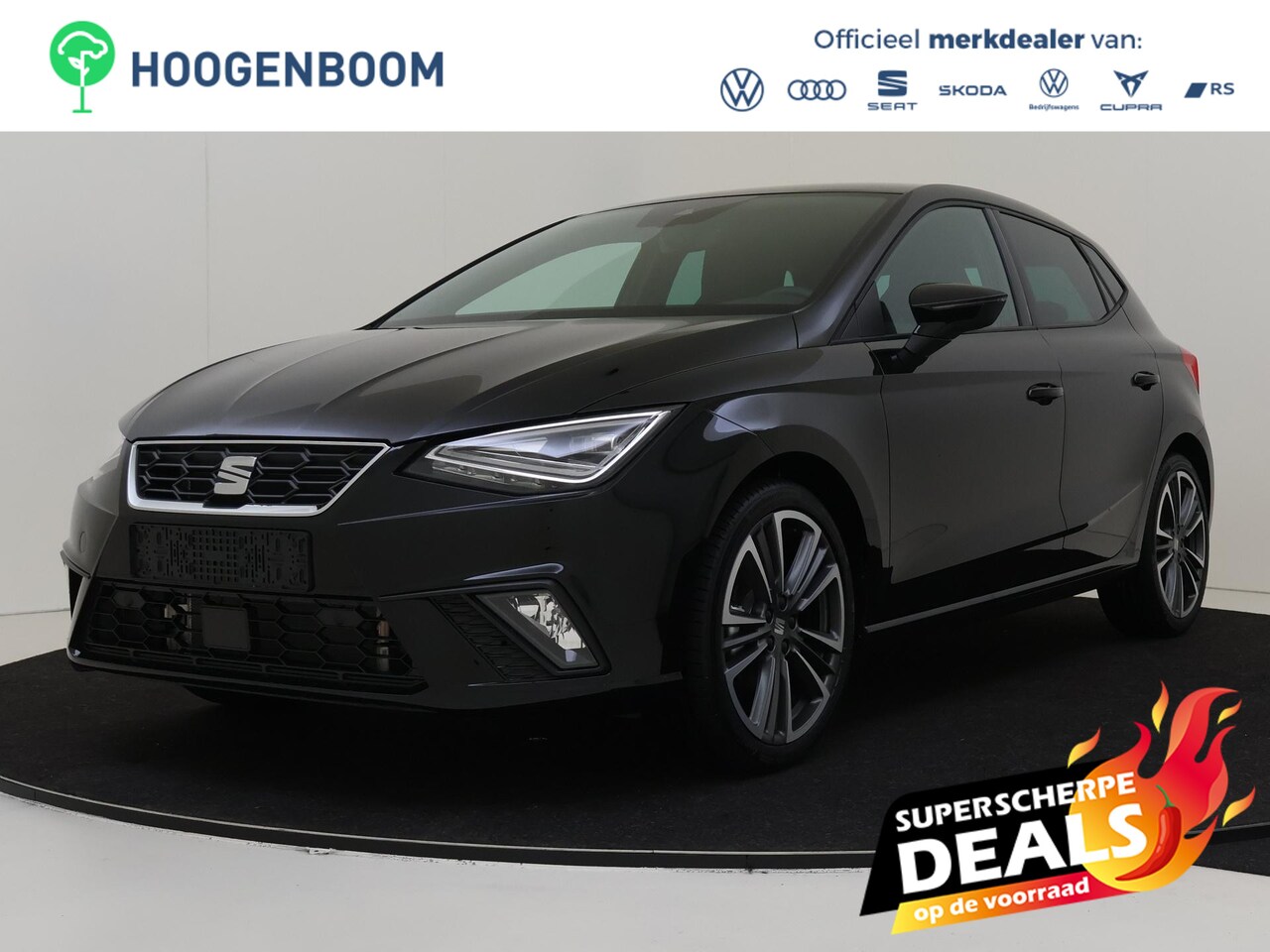 Seat Ibiza - 1.0 EcoTSI FR Anniversary SEAT Ibiza 1.0 EcoTSI Style Business Connect - AutoWereld.nl