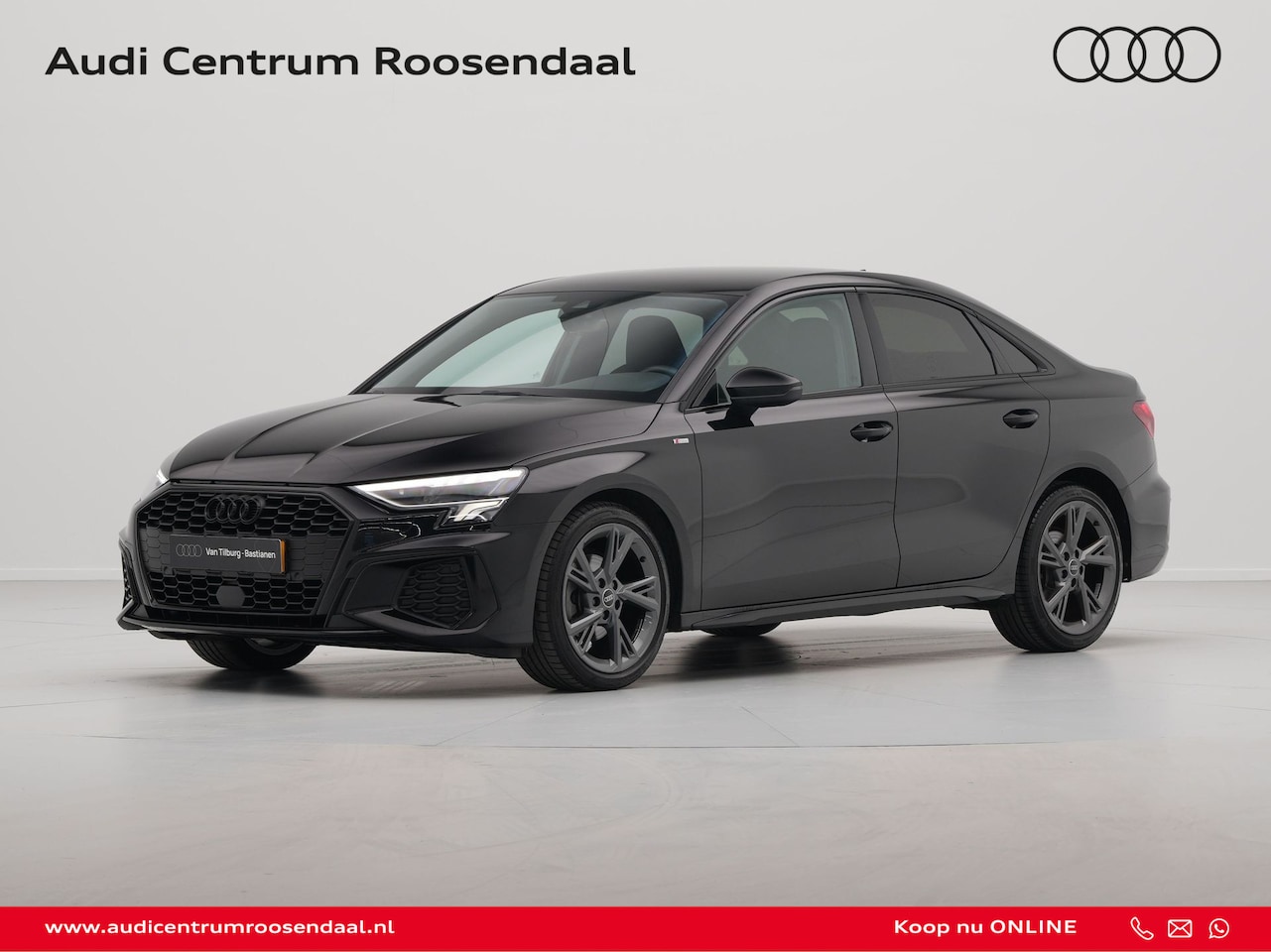 Audi A3 Limousine - 35 TFSI S-Line edition Navi via App Stoelverwarming Clima Pdc - AutoWereld.nl