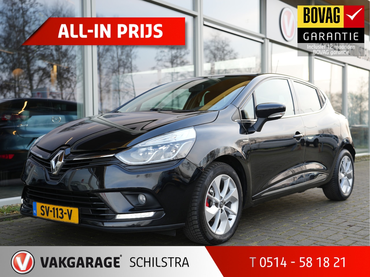 Renault Clio - 1.2 TCe Limited 16 inch LMV | Navigatie | Bluetooth | Cruise | Parkeersensor - AutoWereld.nl