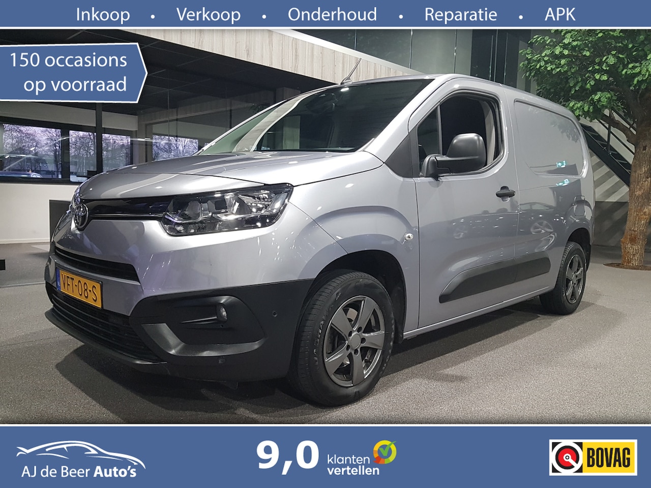 Toyota ProAce City - 1.5 D-4D Professional Navi | Sensoren V+A | Trekhaak | Cruise | etc.. - AutoWereld.nl