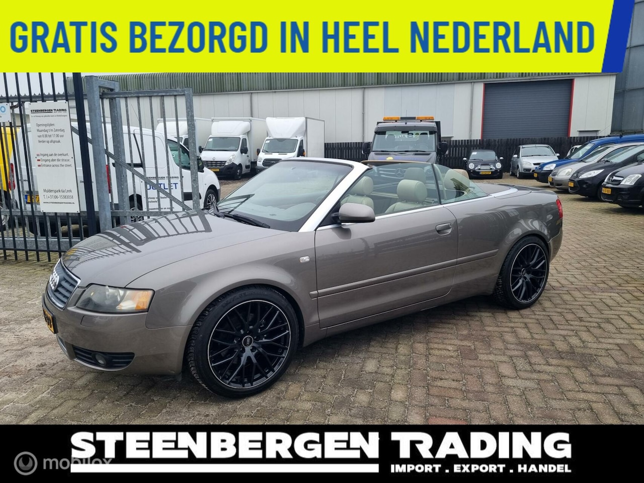 Audi A4 Cabriolet - 3.0V6 Pro Line 66.000MILES/ZEER MOOIE AUTO - AutoWereld.nl