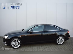 Audi A4 Limousine - 2.0 TFSI AUT. Sport Mythosschwarz 18" LMV Stoelverwarming Privacyglass Mooie auto