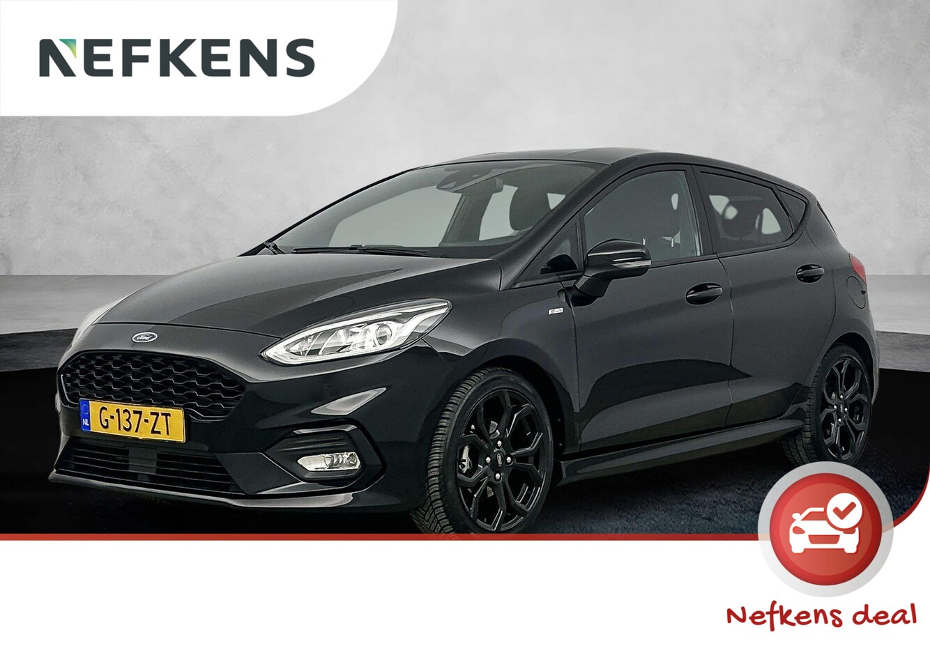 Ford Fiesta - 100 pk ST-Line 1ste eigenaar | Climate airco | Navigatie | Parkeersensoren | Keyless - AutoWereld.nl