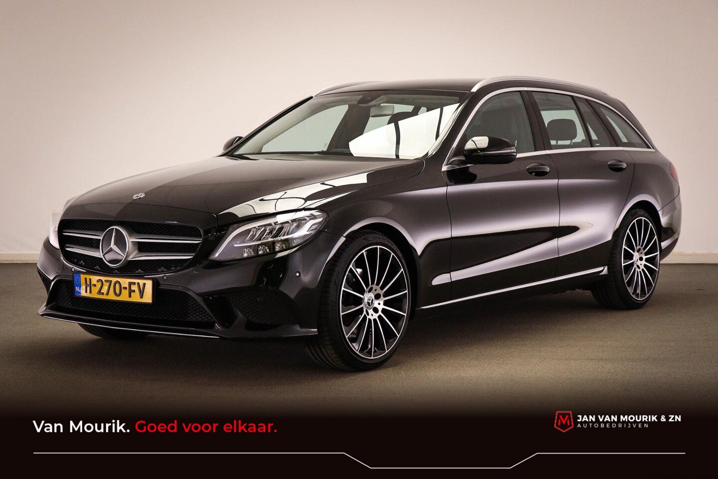 Mercedes-Benz C-klasse Estate - 200 Premium Plus Pack | LED | HALF LEDER | CAMERA | TREKHAAK | 19" - AutoWereld.nl