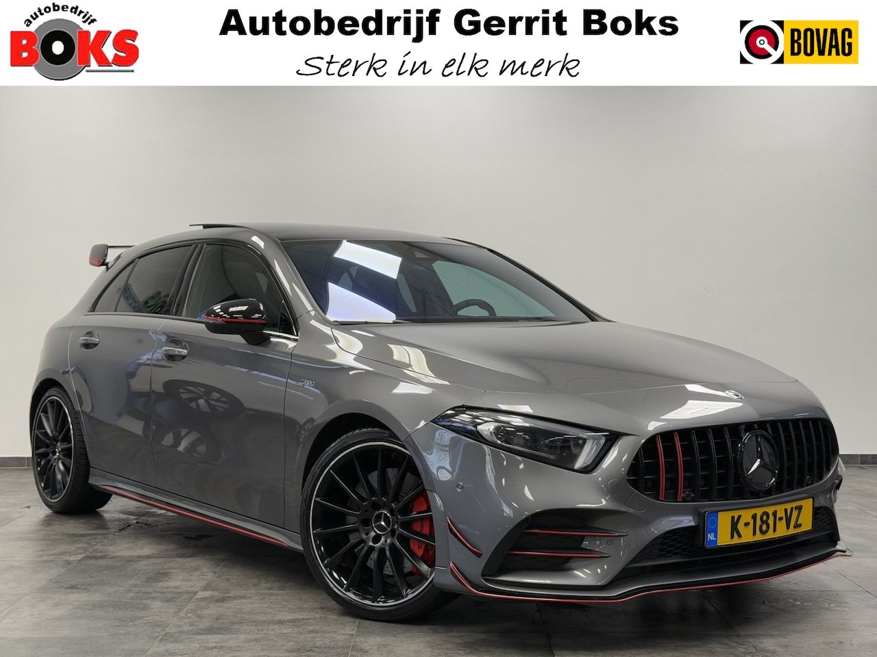 Mercedes-Benz A-klasse - AMG 35 4MATIC Navi Pano Sportstoelen Sfeerverlichting 306PK! - AutoWereld.nl