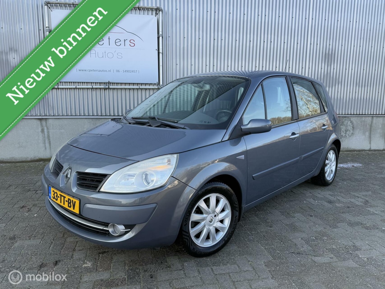 Renault Scénic - 2.0-16V Tech Line Automaat 2007 / Cruisecontrol / Trekhaak / Navigatie / NAP - AutoWereld.nl