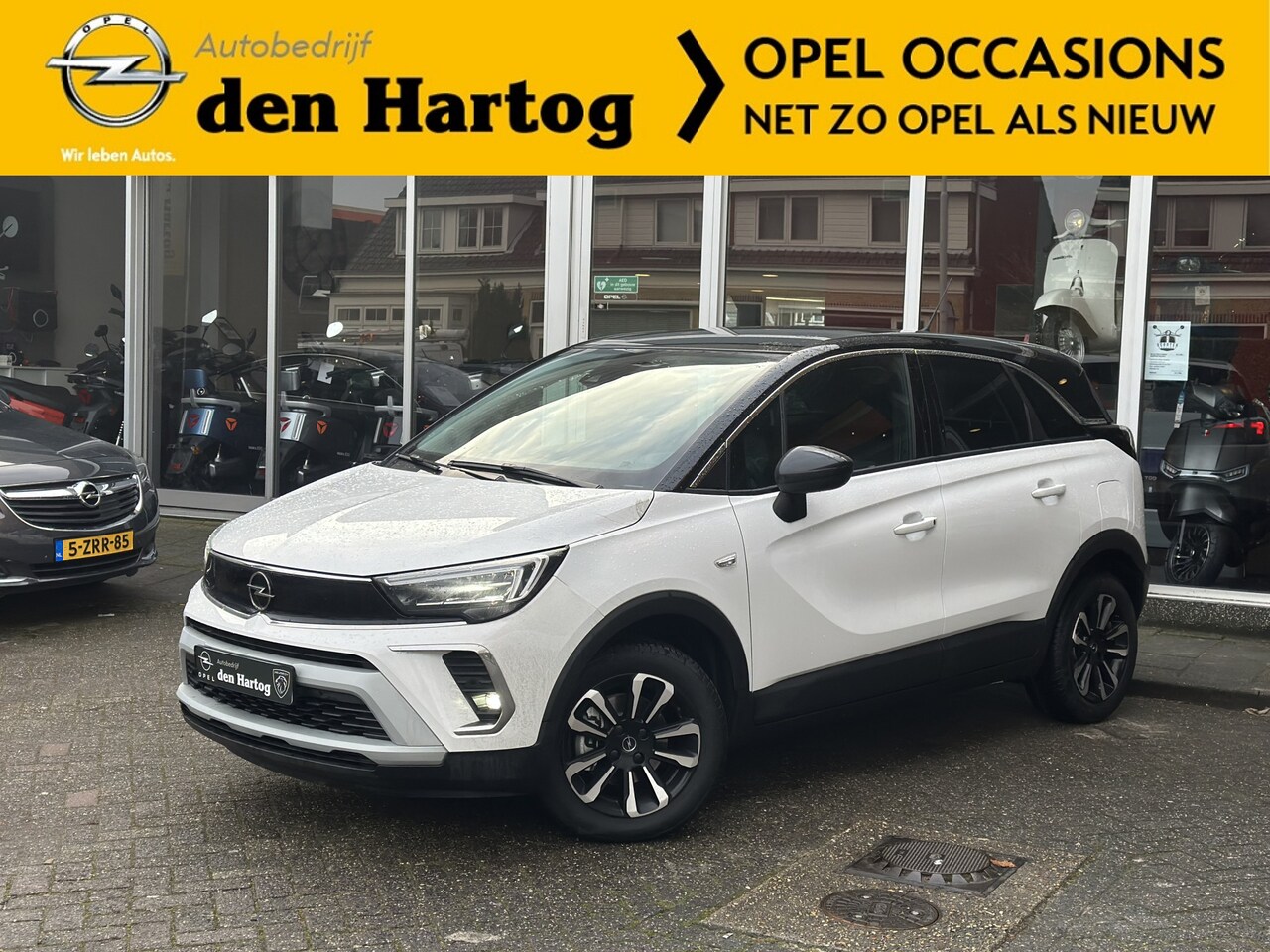 Opel Crossland - 1.2 Turbo Elegance Automaat Stoel stuur en voorruitverwarming. - AutoWereld.nl