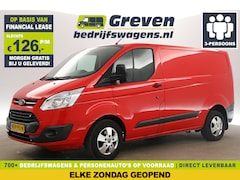 Ford Transit Custom - 270 2.2 TDCI L1H1 Airco Cruise Stoelverwarming 3 Persoons Trekhaak