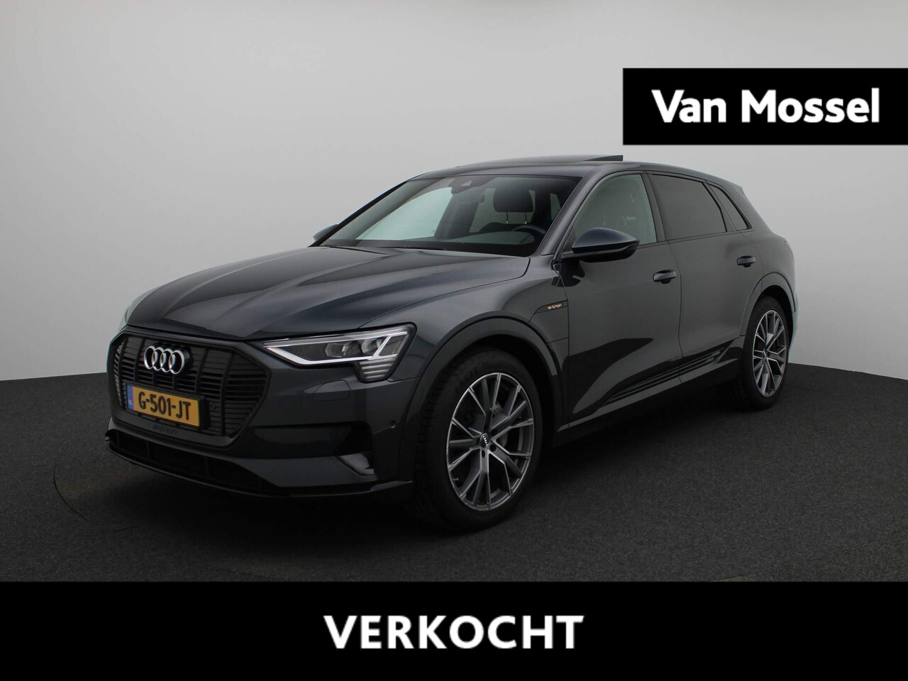 Audi e-tron - e-tron 55 quattro advanced 95 kWh | S-LINE 2X | PANORAMADAK | STOELVERWARMING | LUCHTVERIN - AutoWereld.nl