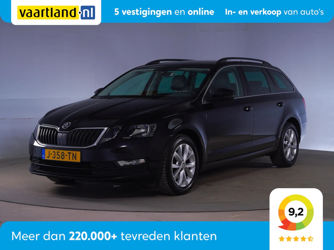 Skoda Octavia Combi - 1.0 TSI Business Edition [ Navi Stoelverwarming Half leder ] - AutoWereld.nl