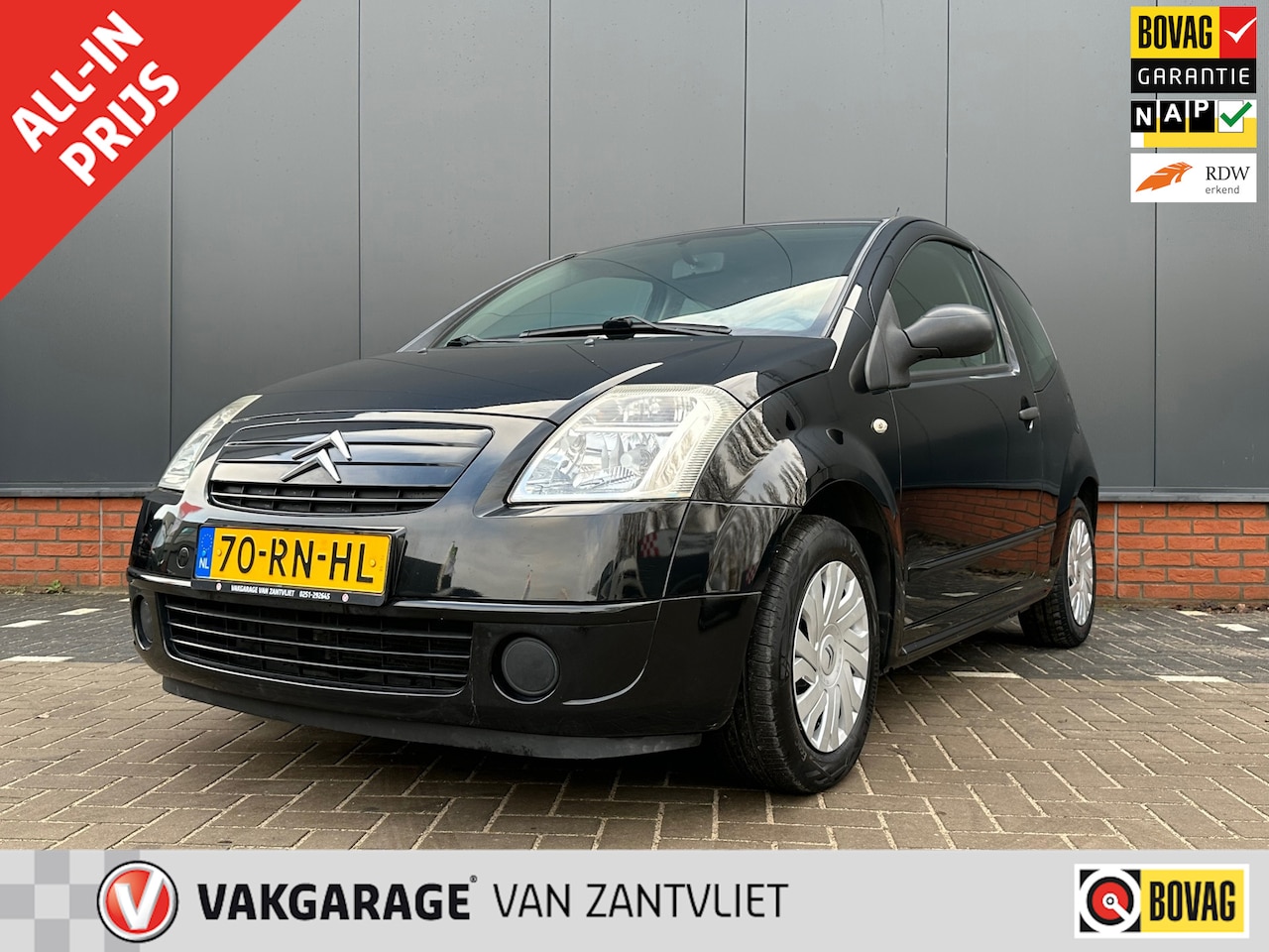 Citroën C2 - 1.1i Attraction 1.1i Attraction (12 mnd BOVAG garantie) - AutoWereld.nl