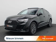 Audi Q3 Sportback - 45 TFSI e S Edition 245PK S-Tronic Pano-Schuifdak, Achteruitrijcamera, Adaptieve Cruise Co