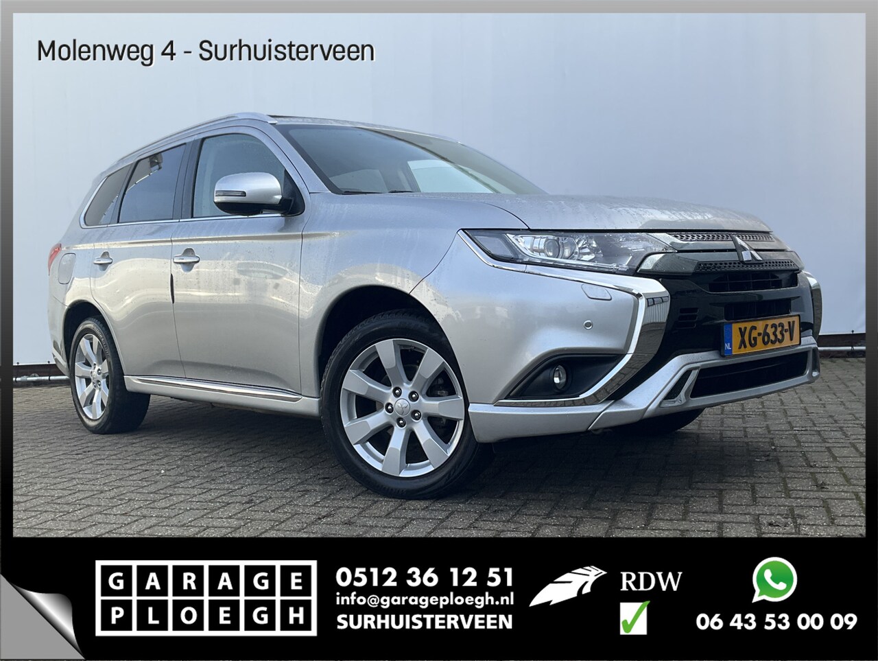 Mitsubishi Outlander Sport - 2.4 PHEV LederSport Panodak Camera Carplay Trekhaak Pure - AutoWereld.nl