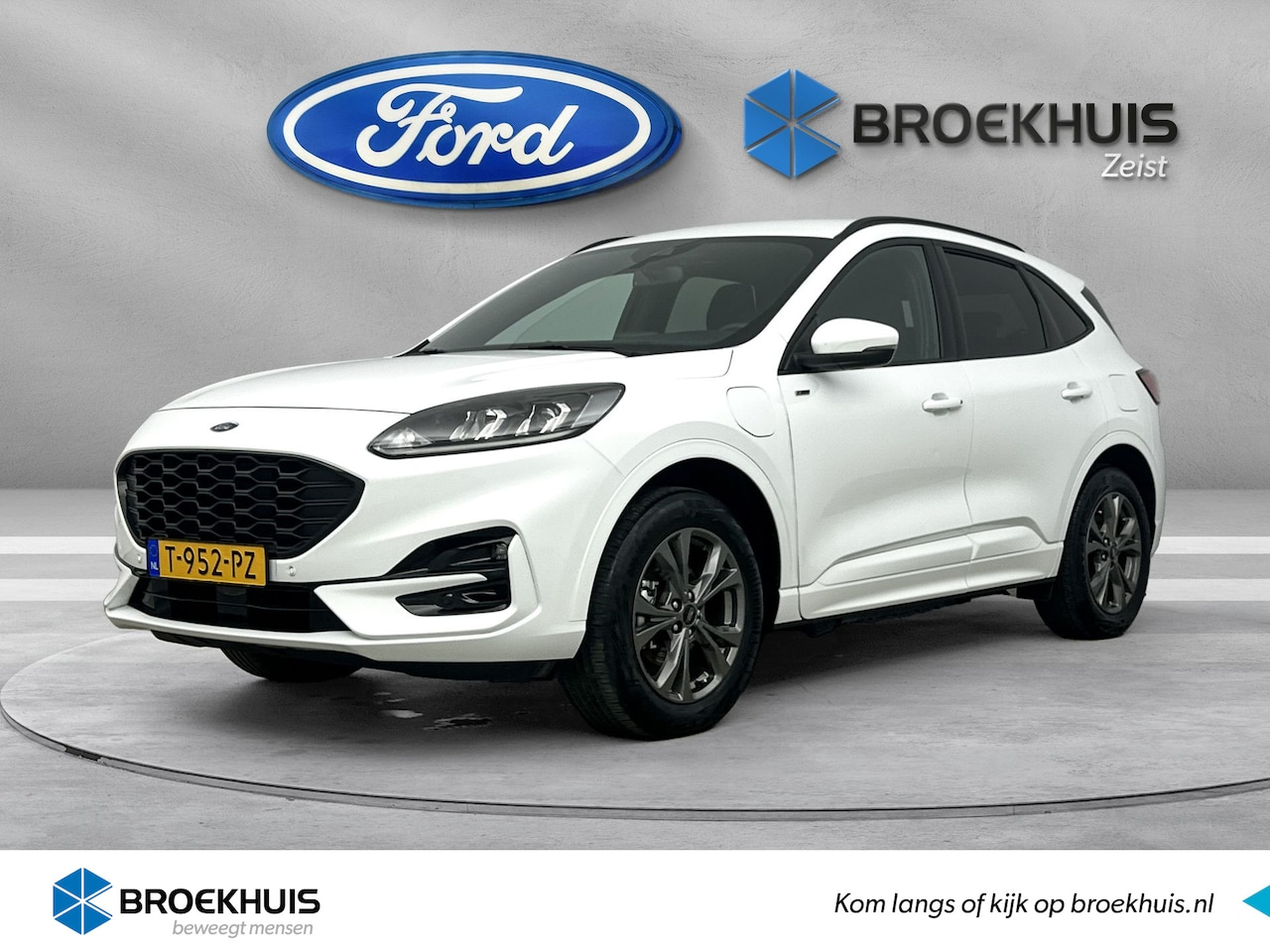 Ford Kuga - ST-LINE 2.5 Plug-in Hybride Automaat | NL Auto | 18'' | Standkachel | Keyless-entry | Park - AutoWereld.nl