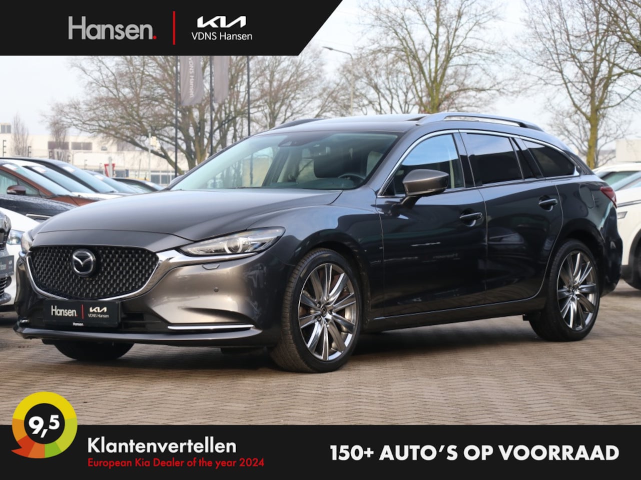 Mazda 6 Sportbreak - 2.0 SkyActiv-G Signature I Automaat I Panoramadak I Leder - AutoWereld.nl