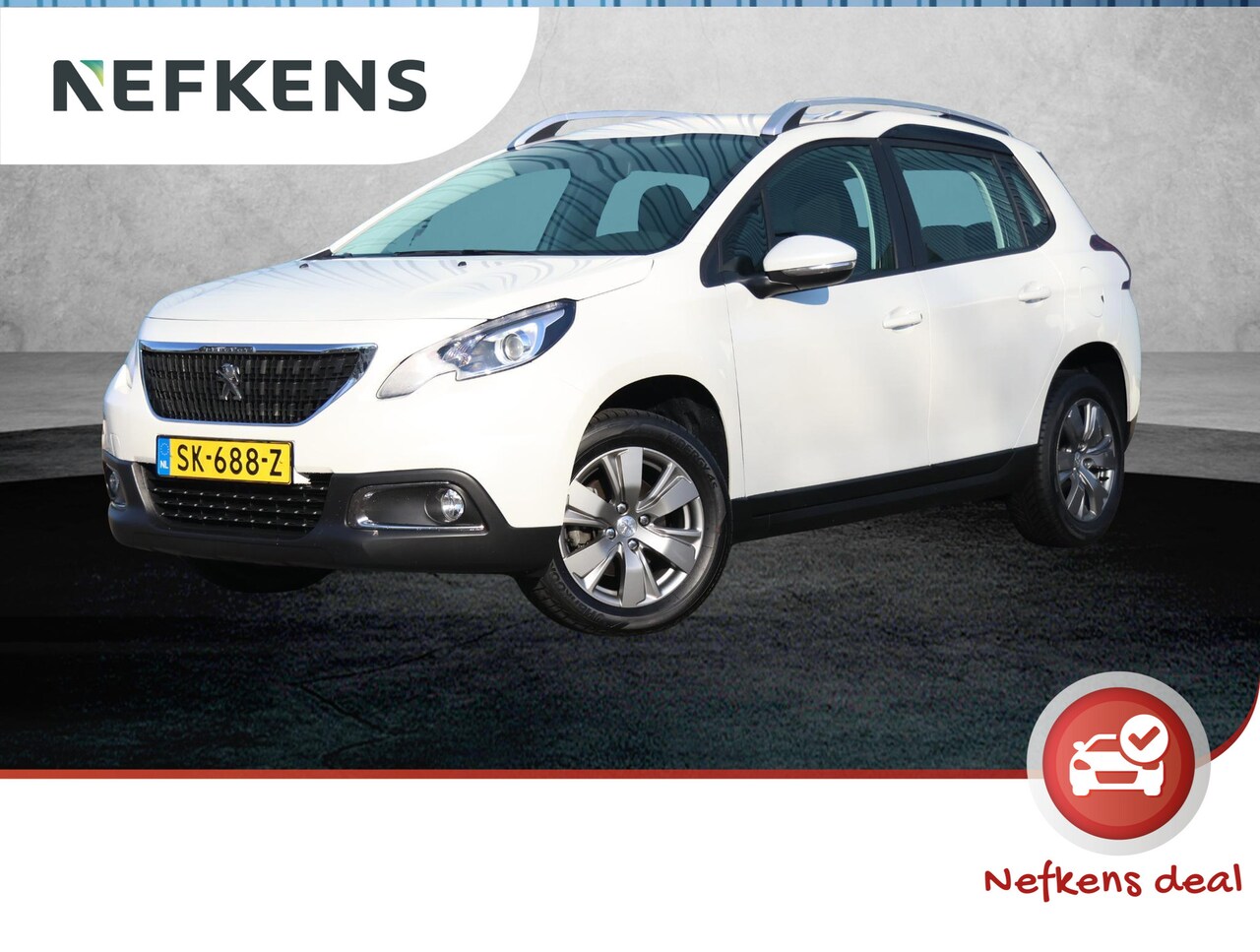 Peugeot 2008 - SUV Blue Lion 110 pk (NAVI.|Airco|PDC|LED|Cruise|16"LMV|Apple Carplay/Android Auto|Goed on - AutoWereld.nl