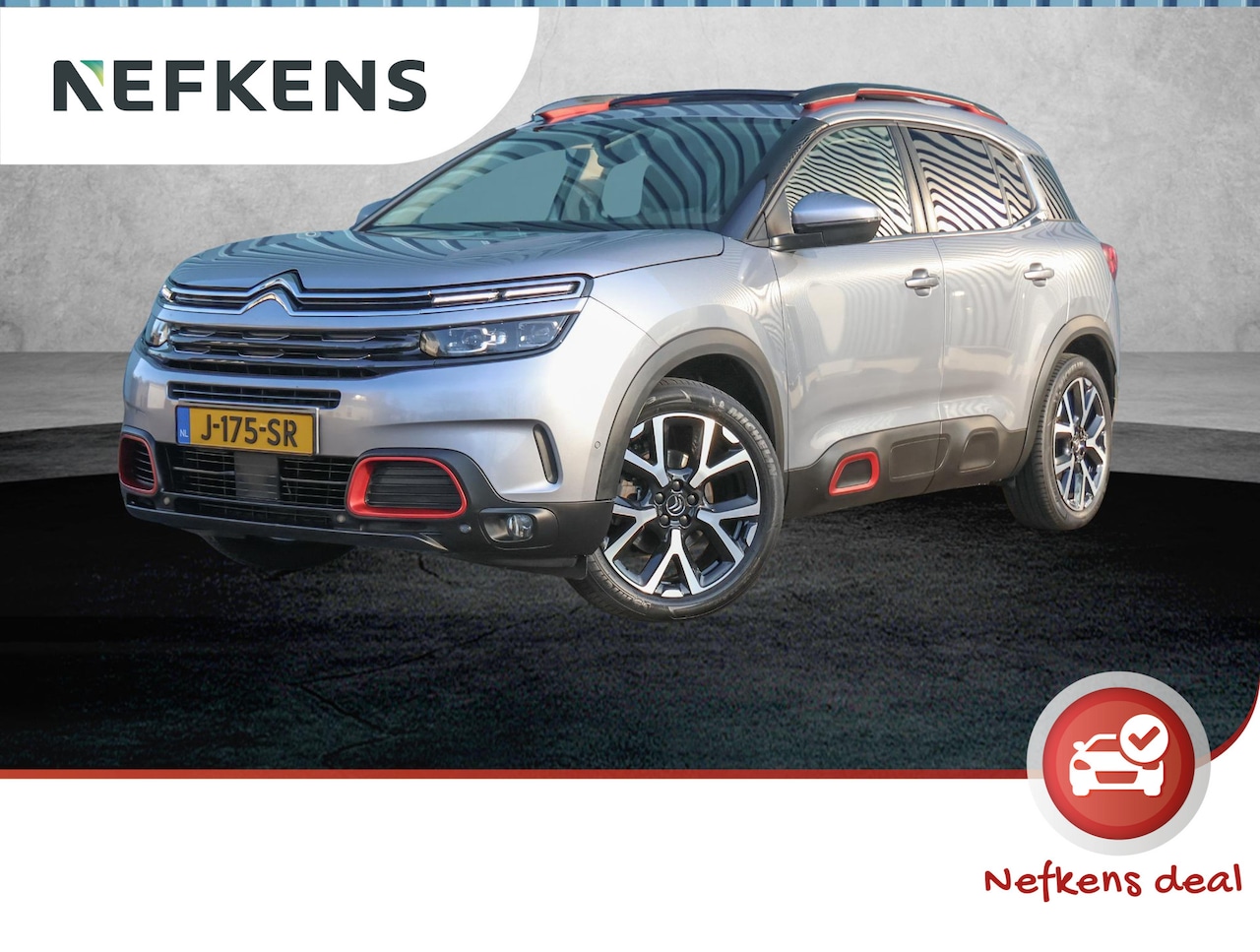 Citroën C5 Aircross - 130PK Business Plus ( 1ste eigenaar | LEER | Glazen dak | Trekhaak | Camera | AUTOMAAT ) - AutoWereld.nl