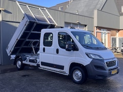 Peugeot Boxer - 2.2 HDI KIpper L4 Airco 7 persoons Open laadbak Pick-up p-up Maxi Lengte 4 Euro 5