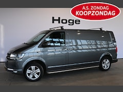 Volkswagen Transporter - 2.0 TDI L2H2 Highline Automaat Clima Navigatie Cruise Control Leder Rijklaarprijs Inruil M