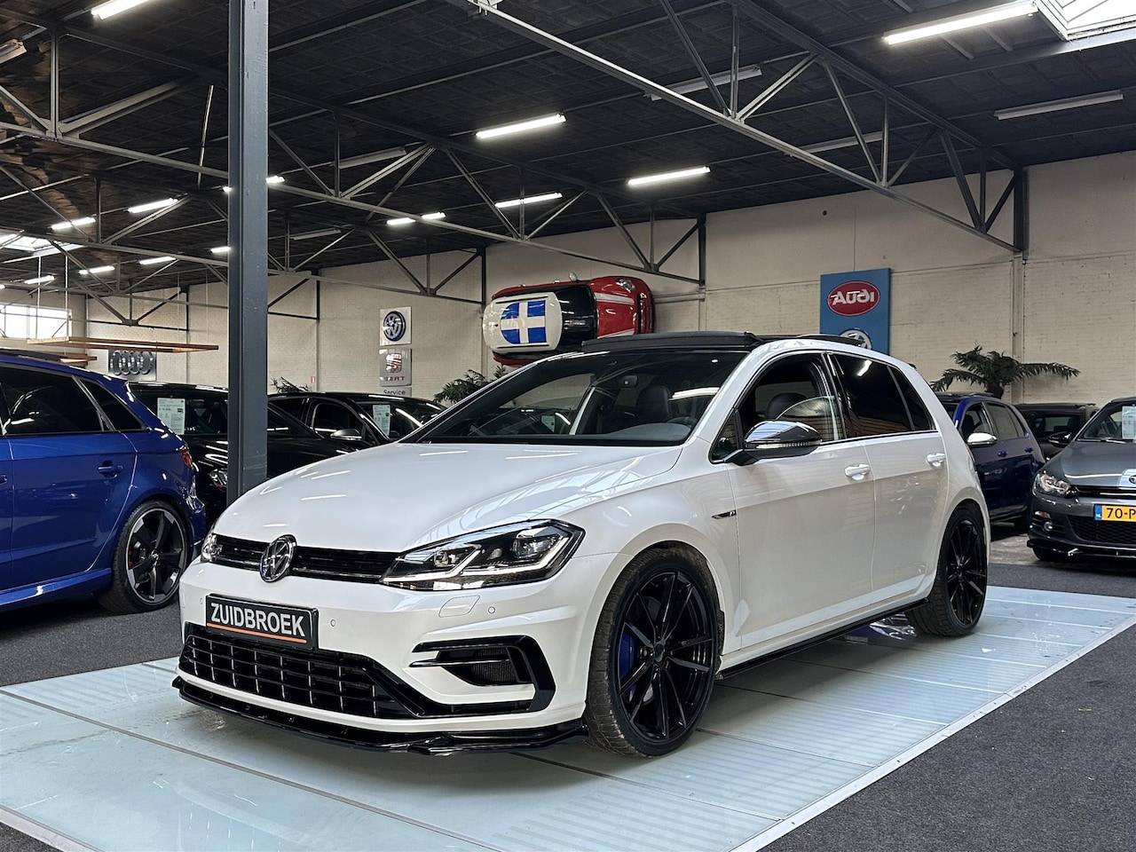 Volkswagen Golf - 2.0 R 7.5 DSG PANODAK LEER Dynaudio Elect Stoel. - AutoWereld.nl