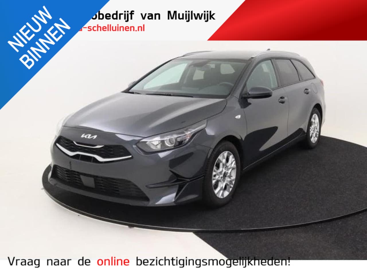 Kia Cee'd Sportswagon - Ceed 1.0 T-GDi ComfortLine MY2025 | Inruilpremie Aktie auto !! Metallic Donker Grijs ! - AutoWereld.nl