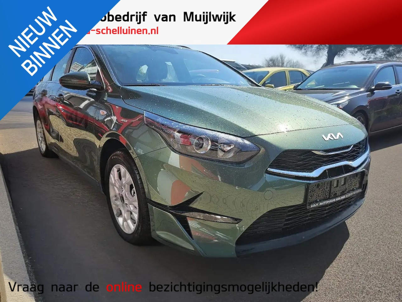 Kia Cee'd Sportswagon - Ceed 1.0 T-GDi ComfortLine MY2025 | Inruilpremie Aktie auto !! Metallic Groen ! - AutoWereld.nl