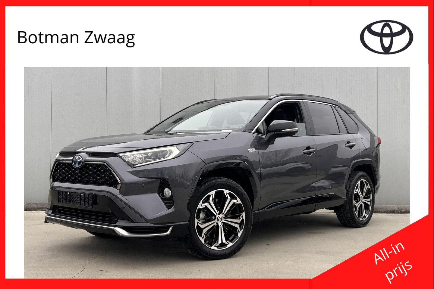 Toyota RAV4 - 2.5 Plug-in Hybrid AWD Bi-Tone Plus Limited Automaat | Schuif/Kantel dak | JBL | Navigatie - AutoWereld.nl