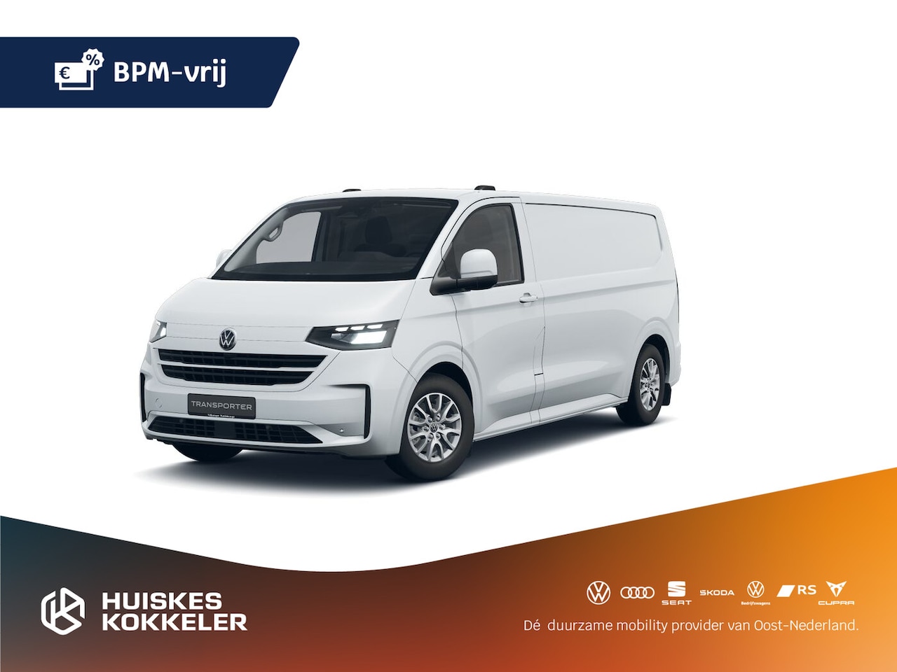 Volkswagen Transporter - Bestelwagen 2.0 TDI 150pk automaat L2 Style | BPM-vrij | LED- koplampen | Navigatie | excl - AutoWereld.nl