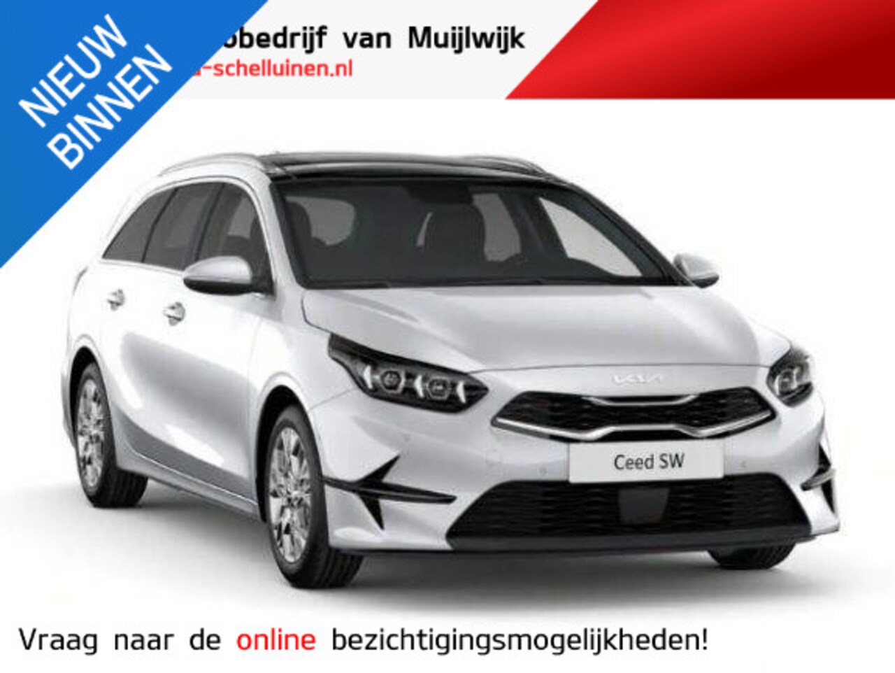 Kia Cee'd Sportswagon - Ceed 1.0 T-GDi MHEV Design Edition MY2025 | Inruilpremie Aktie auto !! Uni wit ! - AutoWereld.nl