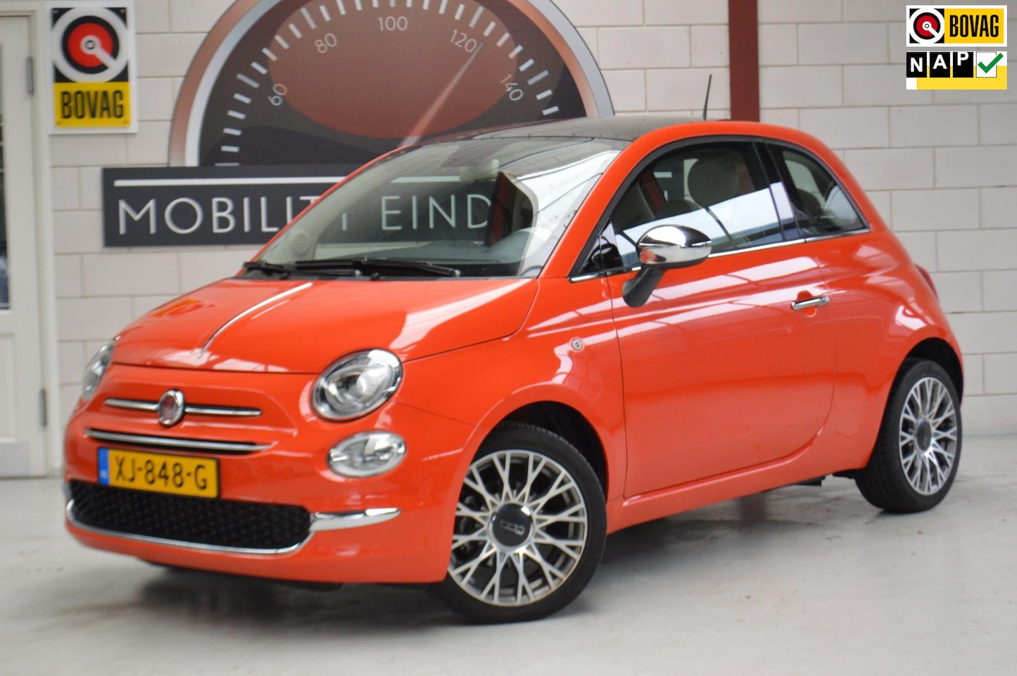 Fiat 500 - 0.9 80PK Turbo Anniversario, NL-auto, 1e eig, GARANTIE - AutoWereld.nl